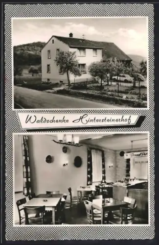 AK Rockenhausen /Pfalz, Gasthaus Hintersteinerhof v. Elisabeth Diefenbach