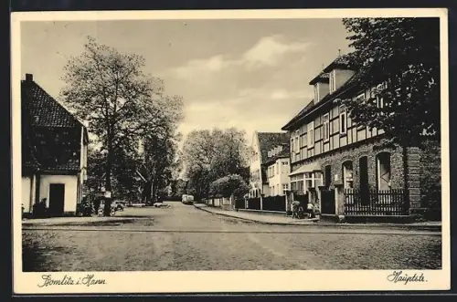 AK Bomlitz, Partie in der Hauptstrasse