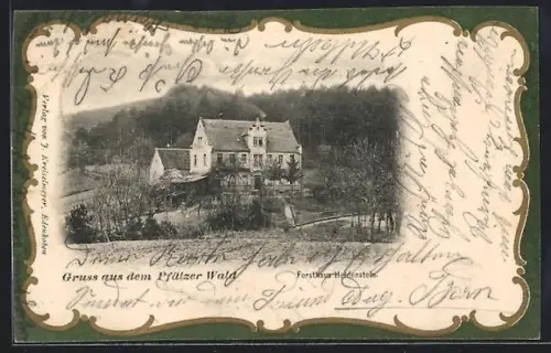 AK Heldenstein / Edenkoben, Forsthaus Heldenstein