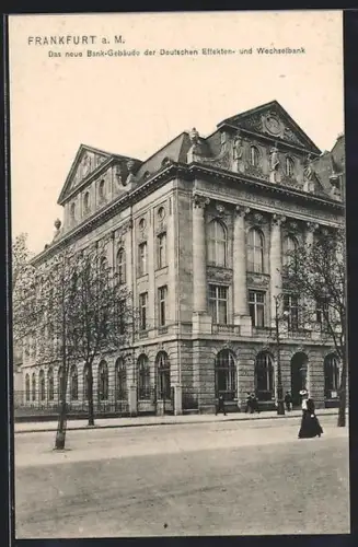 AK Frankfurt a. M., Neues Bankgebäude der Deutschen Effekten- und Wechselbank