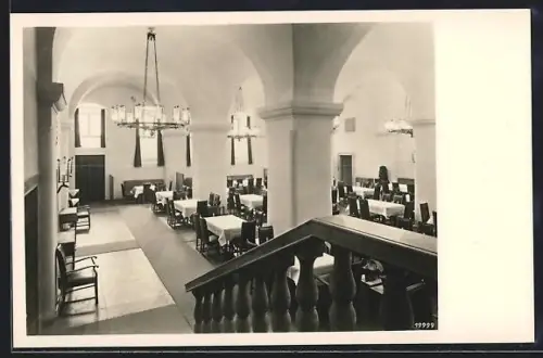 AK Augsburg, Ratskeller, Weinrestaurant, Inh. Roman Oswald, Innenansicht