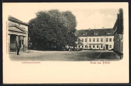 AK Dresden-Pillnitz, Schlossrestaurant