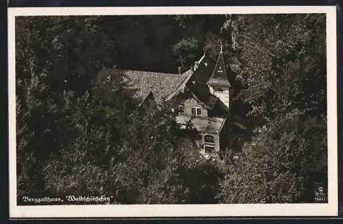 AK St. Ronnenberg /Nieders., Berggasthaus Waldschlösschen am Fusse des Gehrdener Berges
