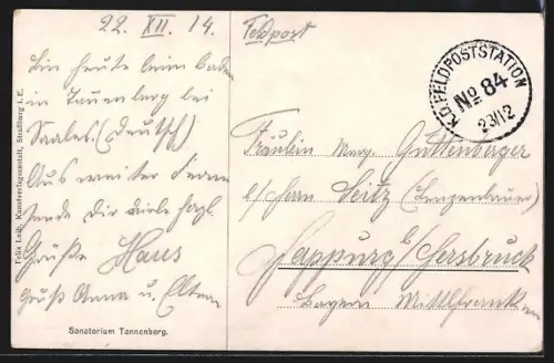 AK Saal, Sanatorium Saales