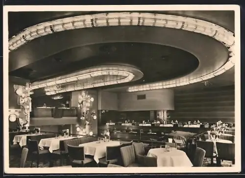 AK Berlin-Charlottenburg, Haus Germania, Café Berlin, Hardenbergstrasse 29