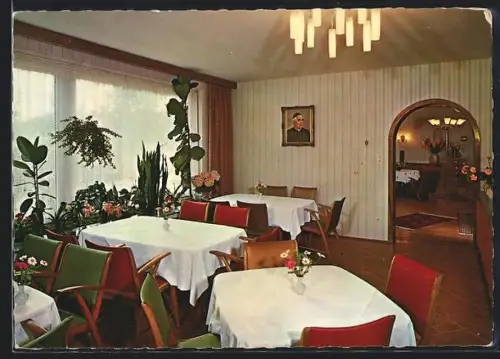 AK Bad Wörishofen, Kurheim Peter, Speiseraum, Inh. G.u.M. Kastner, Margaretenstrasse 2