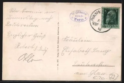 AK Falkenstein am Donnersberg, Ruine Falkenstein