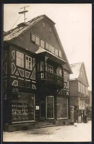 Foto-AK Kirchhain /Hessen, Sporthaus Noll