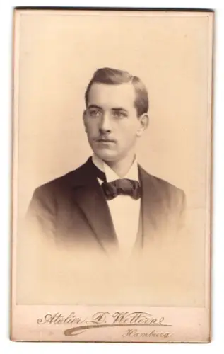 Fotografie D. Wettern, Hamburg, Reeperbahn 97, Emil Heyseng im Porträt