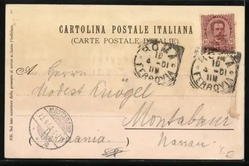 Künstler-AK Raffaele Carloforti: Roma, Colosseo