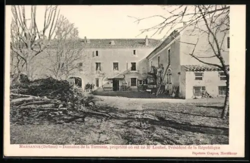 AK Marsanne, Domaine de la terrasse, proprieté où est né Mr Loubet, Gutshof