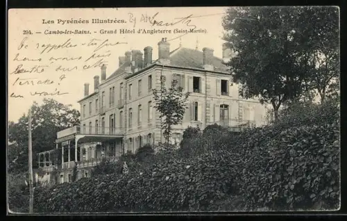 AK Cambo-les-Bains, Grand Hotel d`Angleterre