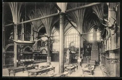 AK Danzig-Gdansk, Inneres der Börse