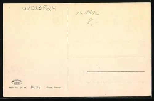 AK Danzig-Gdansk, Inneres der Börse