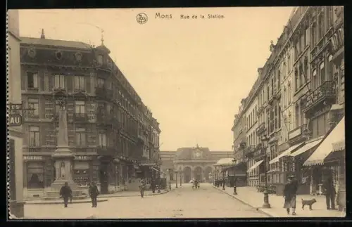 AK Mons, Rue de la Station