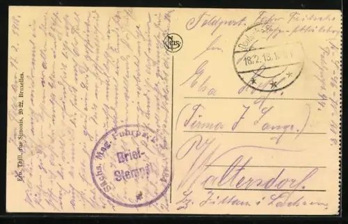 AK Mons, Rue de la Station