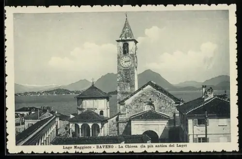 AK Baveno /Laho Maggiore, La Chiesa la più antica del Lago