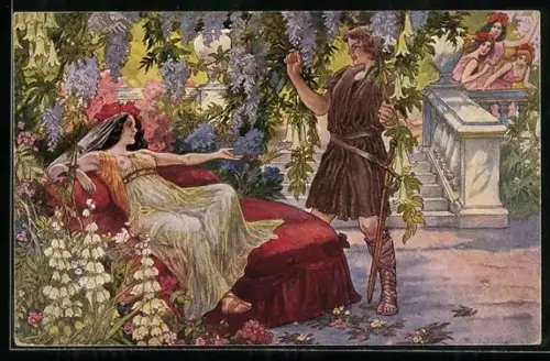 AK Parsival kommt in den Zaubergarten Klingfors