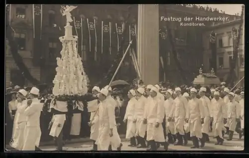 AK Festzug der Handwerker, Konditoren