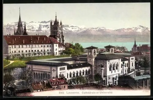 AK Lausanne, Cathedrale et Universite