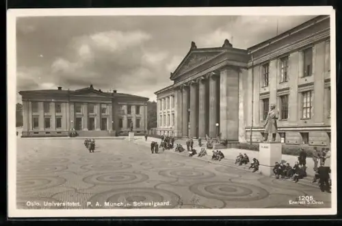 AK Oslo, Universitetet, P. A. Munch - Schweigaard