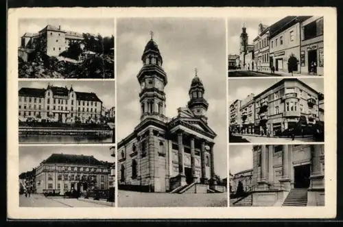 AK Ungvár, Kirche, Geschäfte und Festung