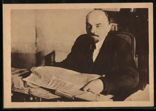 AK Kveten 1945, Mikulás Lenin liest die Prawda