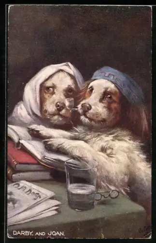 AK Darby and Joan, Menschliche Hunde