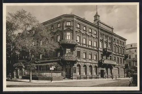 AK Worms, Hotel Kaiserhof