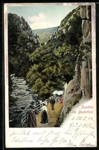 AK Thale, Partie im Bodetal