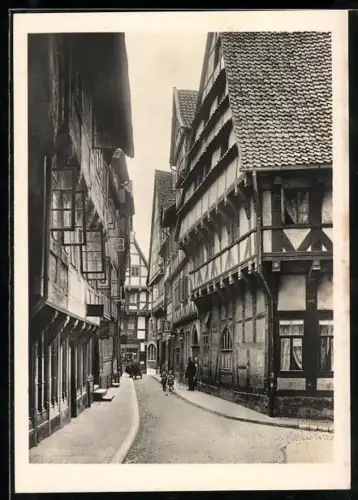 Foto-AK Deutscher Kunstverlag, Nr. Hi 47: Kramerstrasse