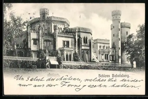 AK Potsdam, Schloss Babelsberg