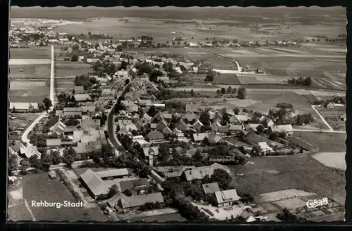 AK Rehburg-Stadt, Luftaufnahme des Ortes