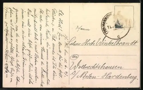 AK Wittenberg / Elbe, Rathaus und Stadtkirche