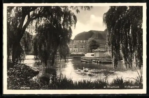 AK M. Gladbach, Volksgarten