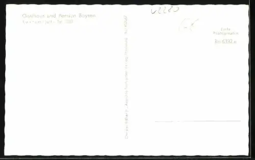 AK Rantum /Sylt, Gasthaus und Pension Boysen