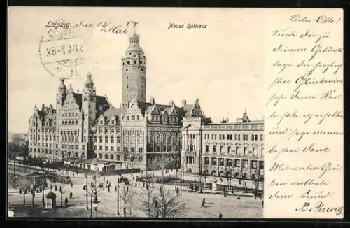 AK Leipzig, Neues Rathaus