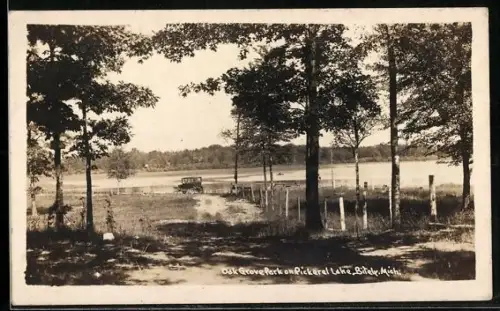 Foto-AK Bitely, MI, Oak Grove Park on Pickerel Lake