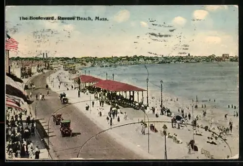 AK Revere Beach, MA, The Boulevard