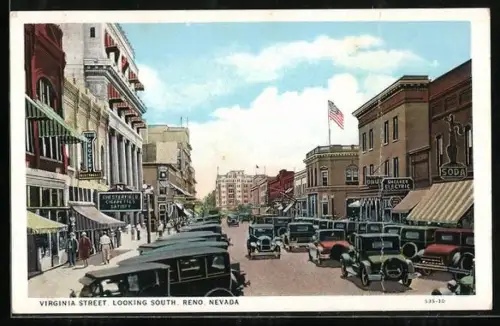 AK Reno, NV, Virginia Street, looking south