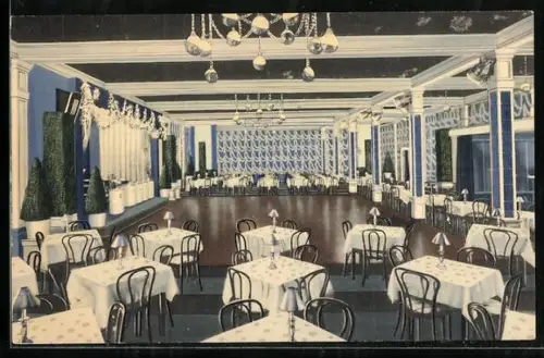 AK Mackinac Island, MI, Grand Hotel, Blue Room