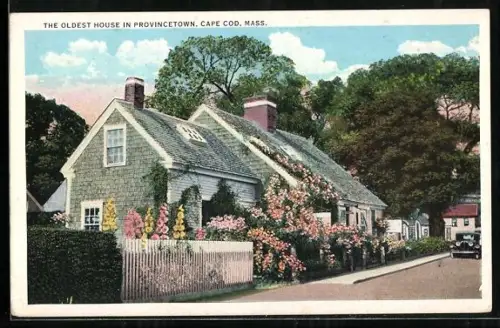 AK Provincetown, MA, Cape Cod, The Oldest House in Provincetown