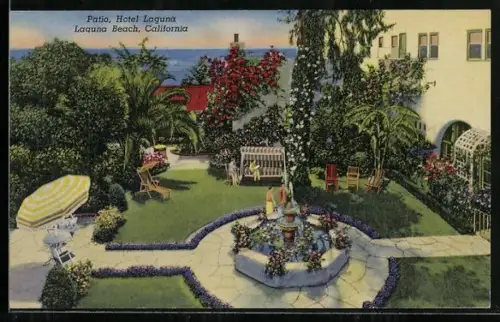 AK Laguna Beach, CA, Hotel Laguna, Patio