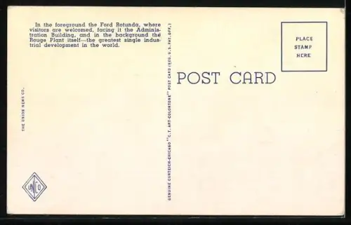 AK Dearborn, MI, Fort Rotunda, Administration Building and The River Rouge Plant