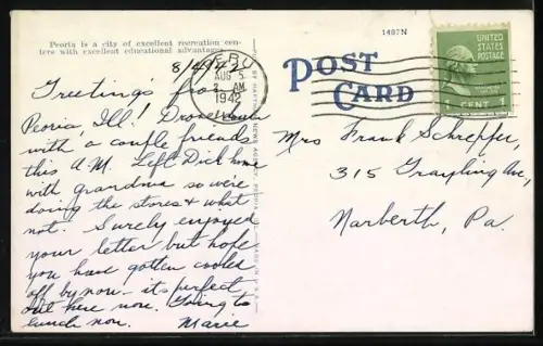 AK Peoria, IL, Y.M.C.A. Building