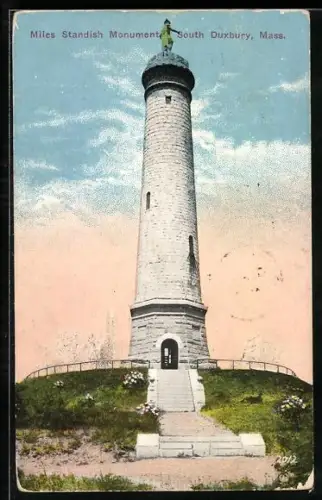 AK South Duxbury, MA, Miles Standish Monument