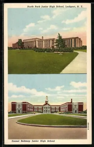 AK Lockport, NY, North Park Junior High School, Emmet Belknap Junior High School