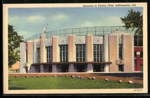AK Indianapolis, IN, Entrance to Victory Field