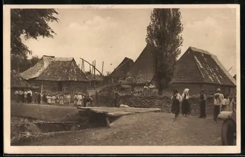 AK Dolni Apsa, Dorfpartie