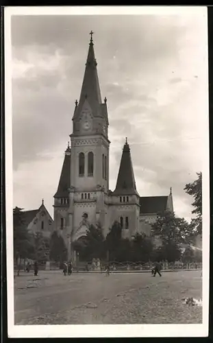AK Munkacs, Rom. kath. plébánia-templom
